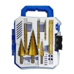ست مته کاجی ، شیاردار و سنبه 7 عددی مسترتولز MASTER TOOLS